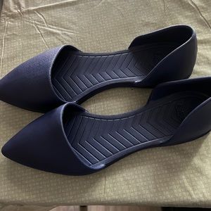 Blue   Rubber shoe